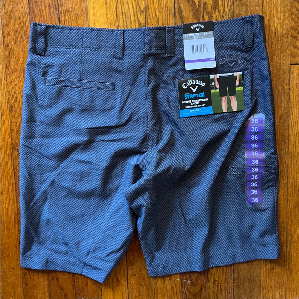 NWT Callaway Stretch Golf Shorts